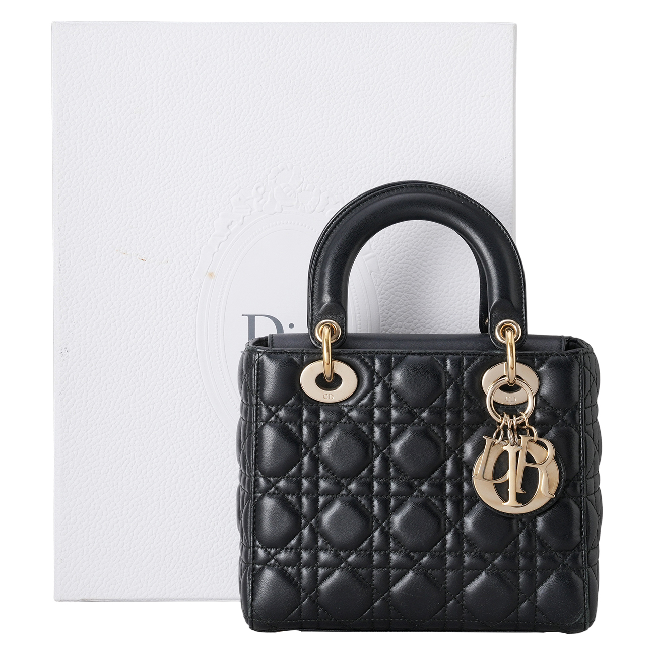 CHRISTIAN DIOR(USED)디올 레이디 디올 스몰